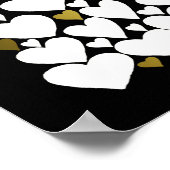 Affiche pour 90e anniversaire - 90 ans d'amour (Coin)