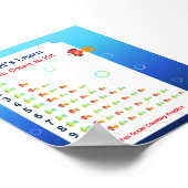 Affiche pour apprendre à compter jusqu'à 10 pour l (Coin)