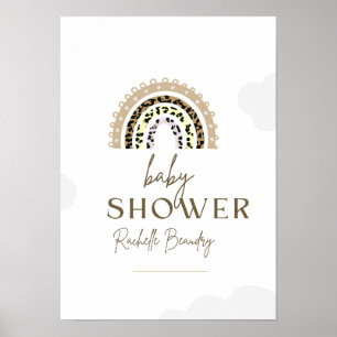 Affiche pour Baby Shower   Baby Shower Mignon