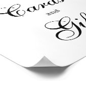 Affiche pour cartes et cadeaux en eucalyptus (Coin)