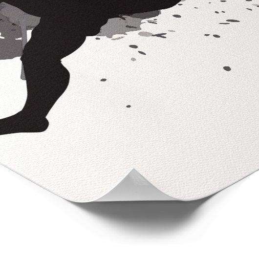 Affiche pour chambre d'enfants de foot Impression  (Coin)