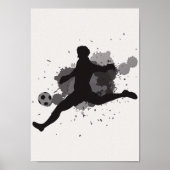 Affiche pour chambre d'enfants de footballeurs Imp (Devant)
