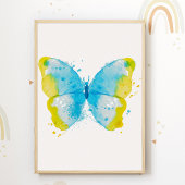 Affiche pour chambre d'enfants papillon - Impressi