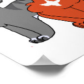 Affiche pour chats de médecine (Coin)