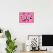 Affiche pour Filles Shopaholic Tendance (Bureau à domicile)