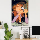 Affiche pour le Salon des Cent van Georges de Feur Poster (Thuiskantoor)
