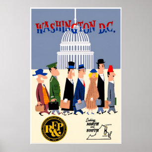 Affiche pour les navetteurs de Washington DC