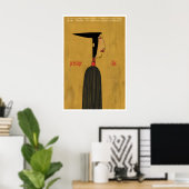 Affiche Prestige Chic Femme Abstraite Moderne – (Bureau à domicile)
