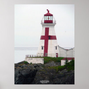Affiche principale est de phare de Quoddy