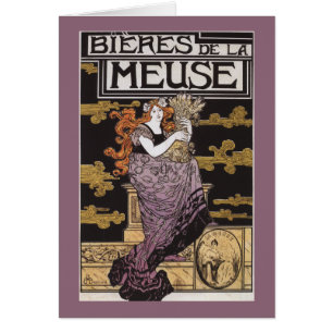 Affiche promotionnelle de la Meuse de La de Bieres