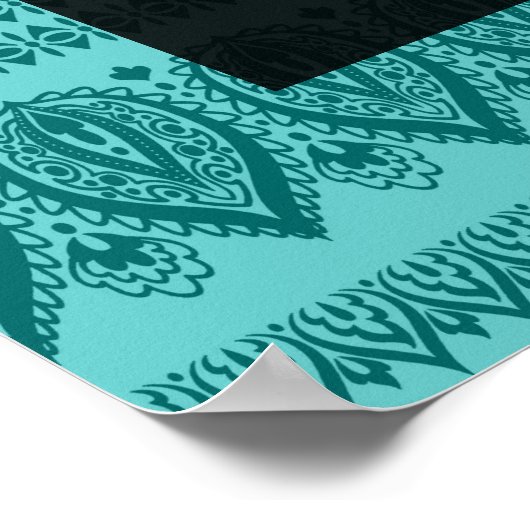 Affiche Proverbes 3:5-6 (Coin)