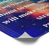 Affiche Proverbes 3:5-6 (Coin)