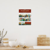 Affiche PRR New Broadway Limited (Cuisine)