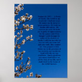 Affiche Psalms 23 (Devant)