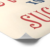 Affiche publicitaire ancienne de vélo Impression d (Coin)