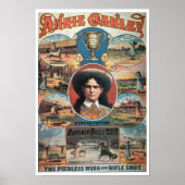 Affiche publicitaire Annie Oakley avec Buffa (Devant)