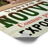 Affiche publicitaire "Au Paradis des Dames" (Coin)