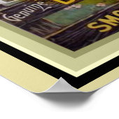 Affiche publicitaire - Bull Durham Tabagisme (Coin)