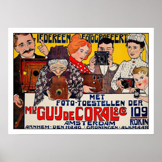 Affiche publicitaire - Cameras 1901 (Devant)