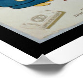 Affiche publicitaire 'Chocolat Suchard' (illuminé  (Coin)