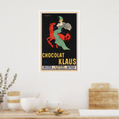 Affiche publicitaire Chocolate Klaus par Leonetto (Cuisine)