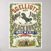 Affiche publicitaire de la brasserie australienne (Devant)