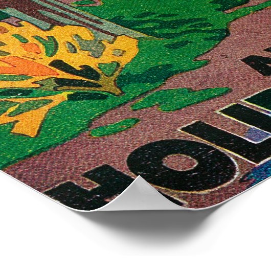 Affiche publicitaire de l'île de Vancouver (Coin)