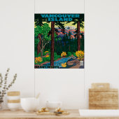 Affiche publicitaire de l'île de Vancouver (Cuisine)