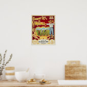 Affiche publicitaire du chemin de fer C&O (Cuisine)