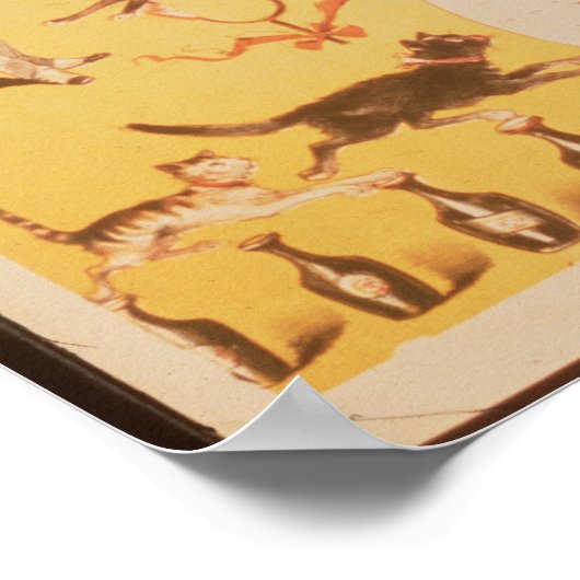 Affiche publicitaire du Cirque d'Ete dans (Coin)