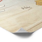 Affiche publicitaire du 'Théâtre' (Coin)