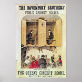 Affiche publicitaire d'une performance psychique (Devant)