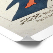 Affiche publicitaire 'Jugend, illustré Weekly Mag (Coin)