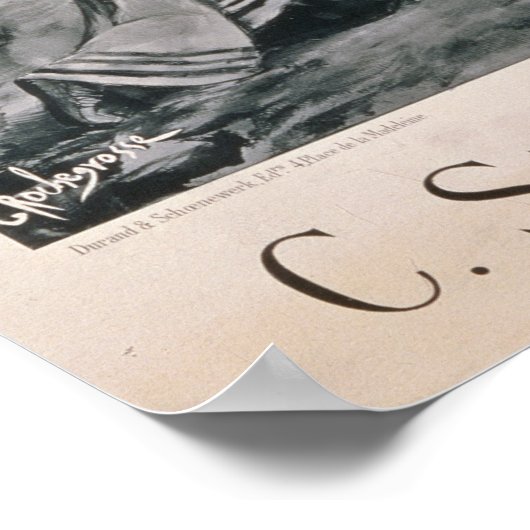 Affiche publicitaire 'Samson and Dalila' (Coin)