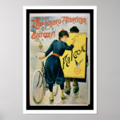 Affiche publicitaire 'The Franco-American Bicycle  (Devant)