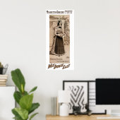 Affiche publicitaire théâtrale (Bureau à domicile)