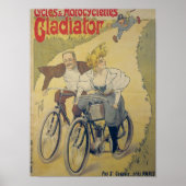 Affiche publicitaire Vélos Gladiator (Devant)
