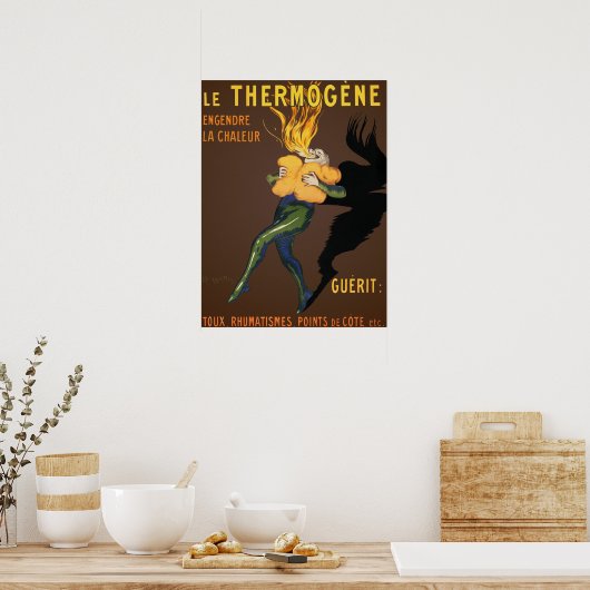 Affiche publicitaire vintage (Cuisine)