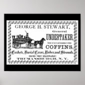 Affiche publicitaire vintage de l'entreprise (Devant)