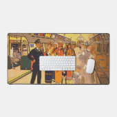 Affiche Publicitaire vintage Pour Londres Undergro (Clavier et souris)