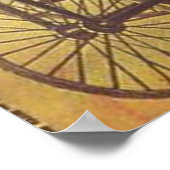 Affiche publicitaire Vintage Tricycle 1894 (Coin)