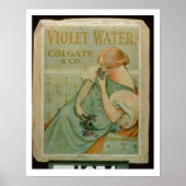 Affiche publicitaire 'Violet Water', par Colgate & (Devant)