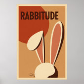 Affiche Rabbitude (Devant)