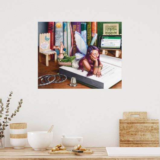 Affiche "Raconte-moi une histoire" (Cuisine)