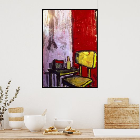 Affiche "Radio" de Angry Johnny (Cuisine)