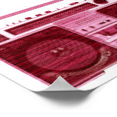 affiche radio rétro (Coin)