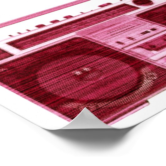 affiche radio rétro (Coin)