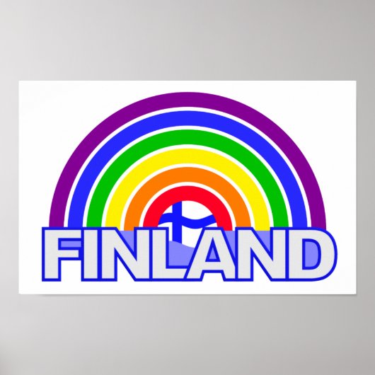 Affiche Rainbow Finland (Devant)