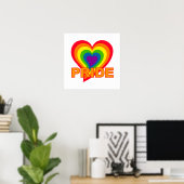Affiche Rainbow Pride (Bureau à domicile)