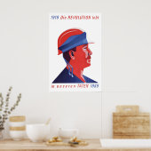 Affiche RDA/RDD GDRDDR La révolution vit dans nos (Cuisine)